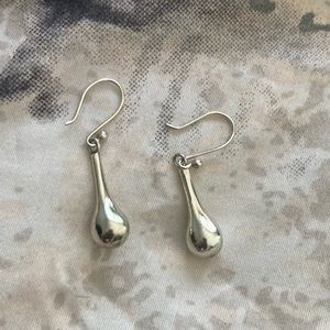 peruvian 950 silver earrings